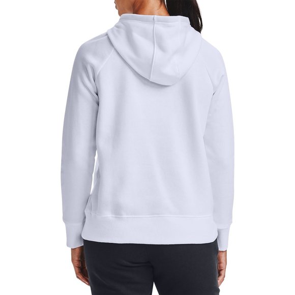 Under Armour Women's White Rival Pullover Hoodie - 1X - Picture 5 of 7